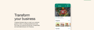 Grow your business with whatsapp